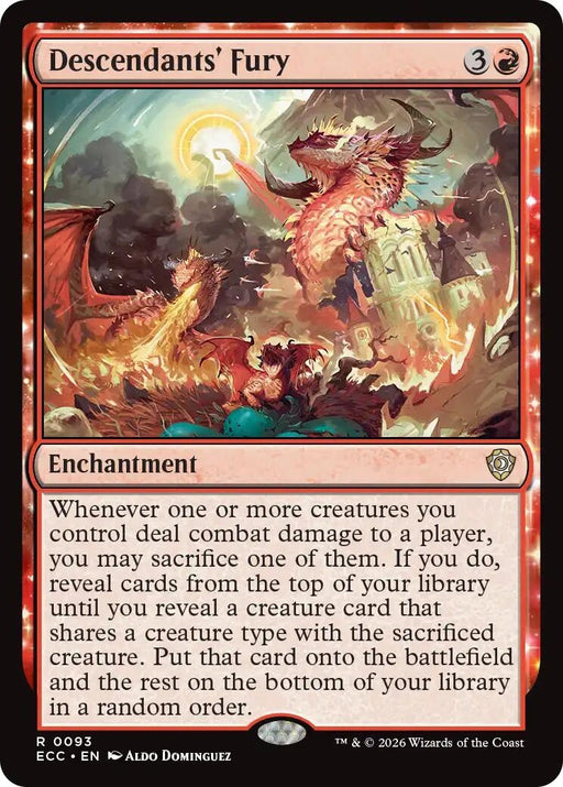 Image for Descendants' Fury (93) [Lorwyn Eclipsed] - Magic: The Gathering