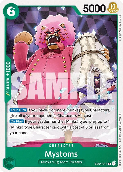 Image for Mystoms (EB04-017) [The Azure Sea's Seven] - One Piece Card Game