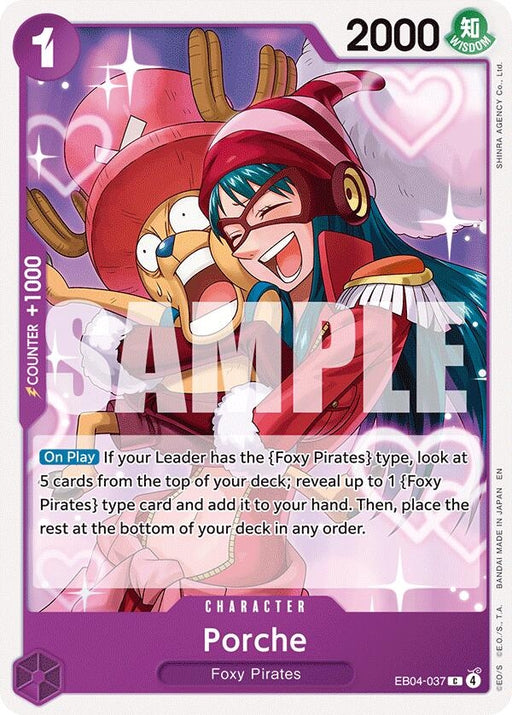 Image for Porche (EB04-037) [The Azure Sea's Seven] - One Piece Card Game