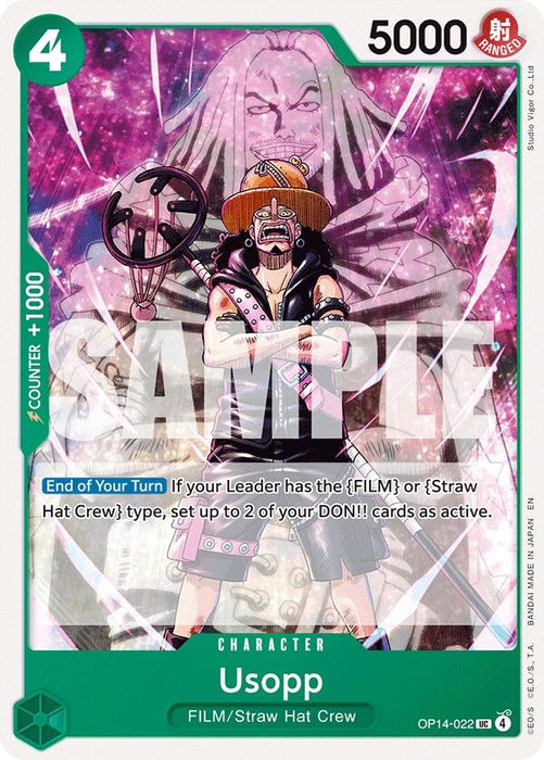 Image for Usopp (OP14-022) [The Azure Sea's Seven] - One Piece Card Game