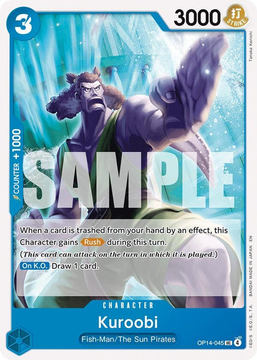 Image for Kuroobi (OP14-045) [The Azure Sea's Seven] - One Piece Card Game