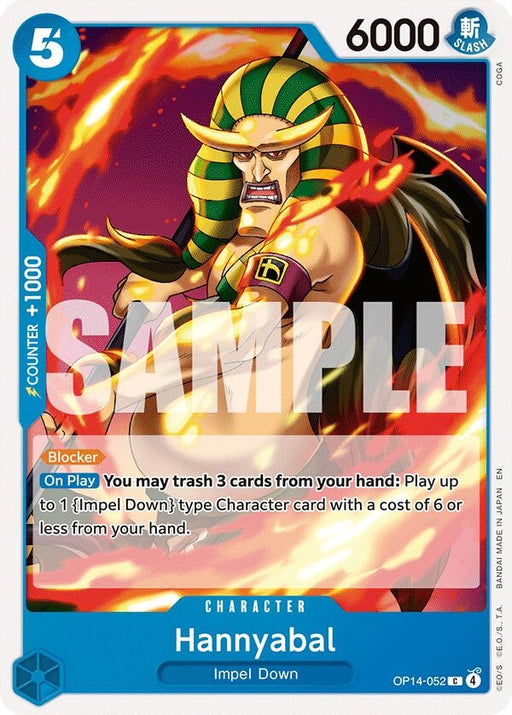 Image for Hannyabal (OP14-052) [The Azure Sea's Seven] - One Piece Card Game