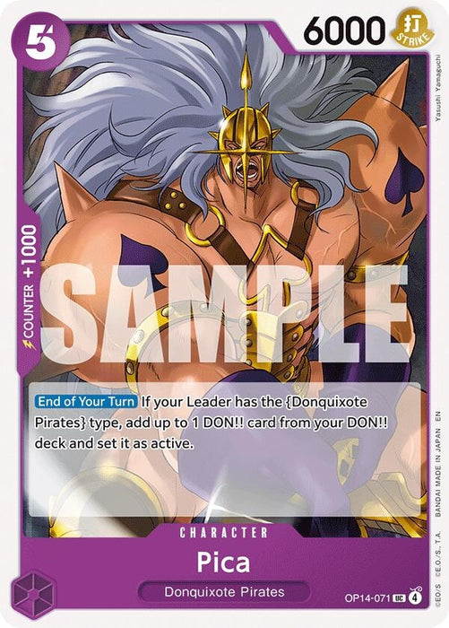 Image for Pica (OP14-071) [The Azure Sea's Seven] - One Piece Card Game