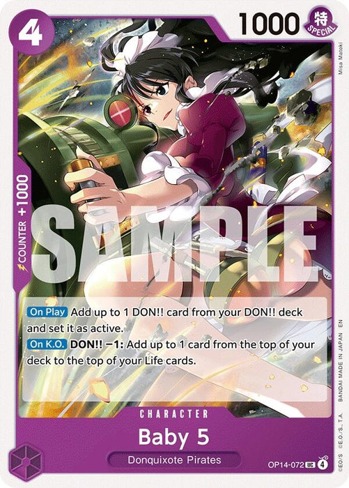 Image for Baby 5 (OP14-072) [The Azure Sea's Seven] - One Piece Card Game