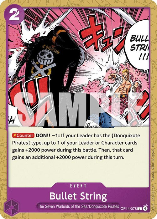 Image for Bullet String (OP14-078) [The Azure Sea's Seven] - One Piece Card Game