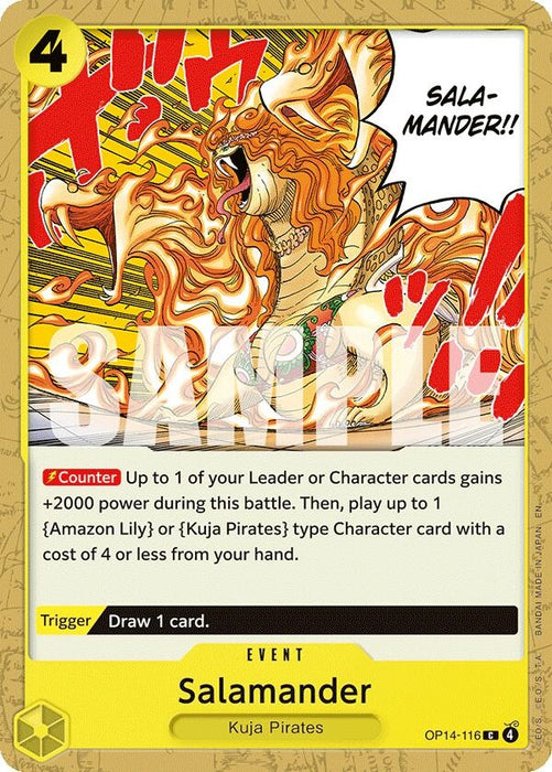 Salamander (OP14-116) [The Azure Sea's Seven]