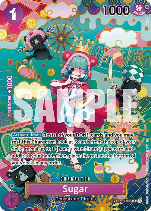 Sugar - OP10-065 (SP) (OP10-065) (Foil) [The Azure Sea's Seven]