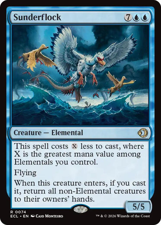 Image for Sunderflock (74) [Lorwyn Eclipsed] - Magic: The Gathering