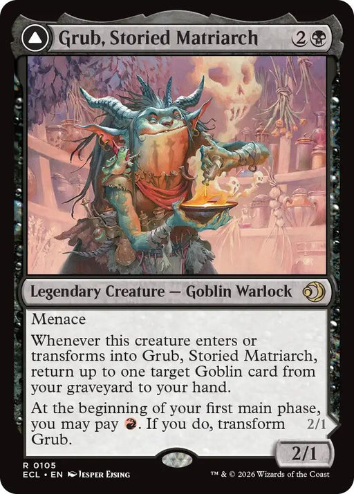 Image for Grub, Storied Matriarch (105) [Lorwyn Eclipsed] - Magic: The Gathering