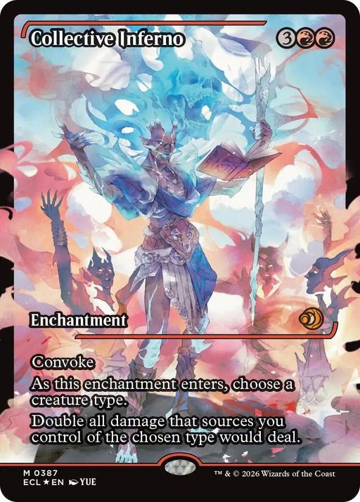 Image for Collective Inferno (Showcase) (387) (Foil) [Lorwyn Eclipsed] - Magic: The Gathering
