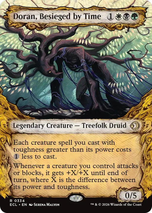 Image for Doran, Besieged by Time (Showcase) (334) (Foil) [Lorwyn Eclipsed] - Magic: The Gathering