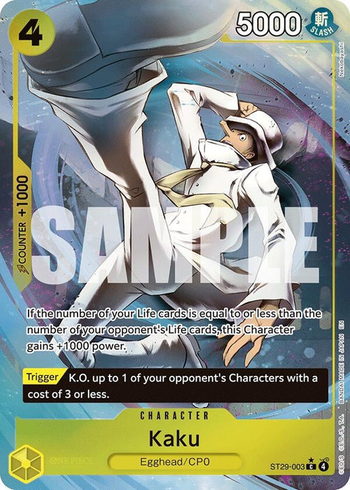 Kaku (Full Art) (ST29-003) (Foil) [Starter Deck 29: Egghead]