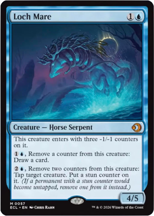 Image for Loch Mare (57) (Foil) [Lorwyn Eclipsed] - Magic: The Gathering