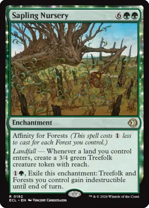 Image for Sapling Nursery (192) (Foil) [Lorwyn Eclipsed] - Magic: The Gathering