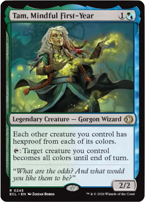 Image for Tam, Mindful First-Year (245) [Lorwyn Eclipsed] - Magic: The Gathering