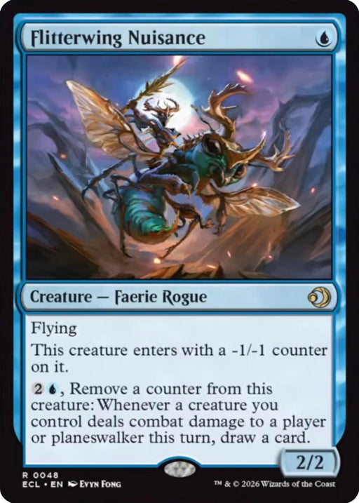 Image for Flitterwing Nuisance (48) [Lorwyn Eclipsed] - Magic: The Gathering