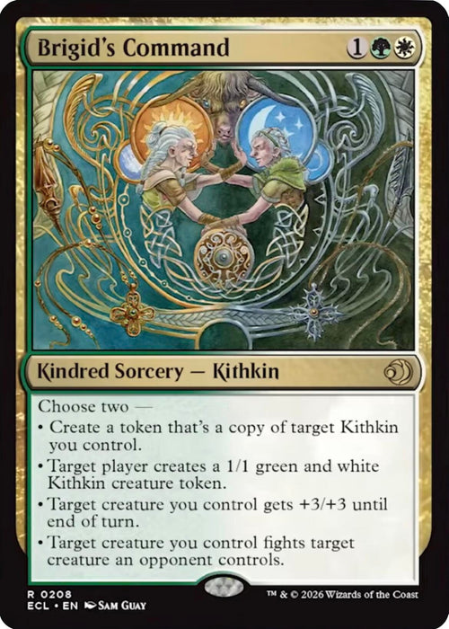 Image for Brigid's Command (208) (Foil) [Lorwyn Eclipsed] - Magic: The Gathering