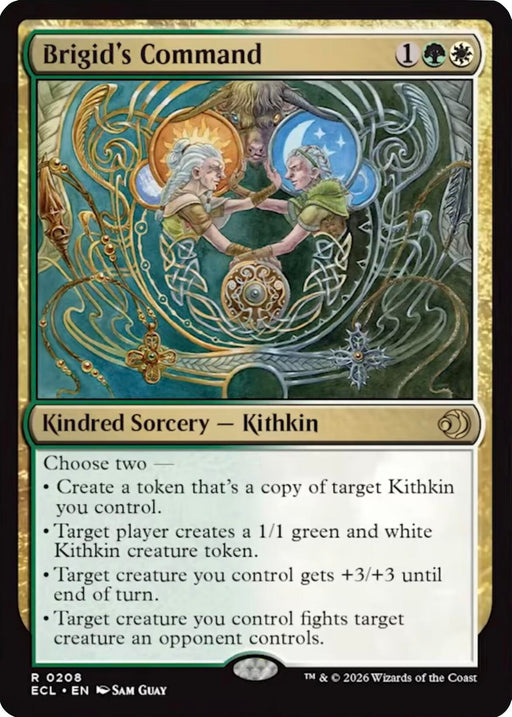 Image for Brigid's Command (208) [Lorwyn Eclipsed] - Magic: The Gathering