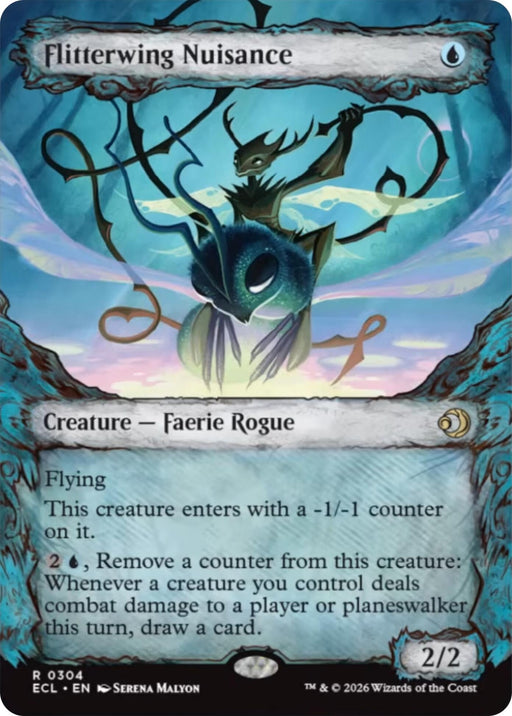 Image for Flitterwing Nuisance (Showcase) (304) (Foil) [Lorwyn Eclipsed] - Magic: The Gathering
