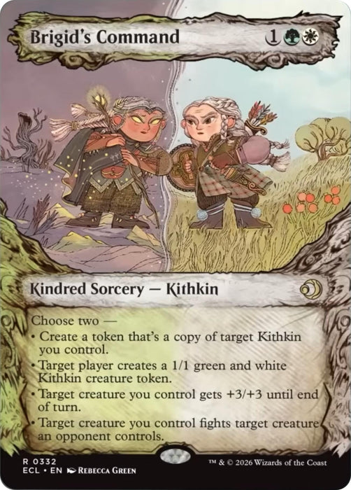 Image for Brigid's Command (Showcase) (332) [Lorwyn Eclipsed] - Magic: The Gathering