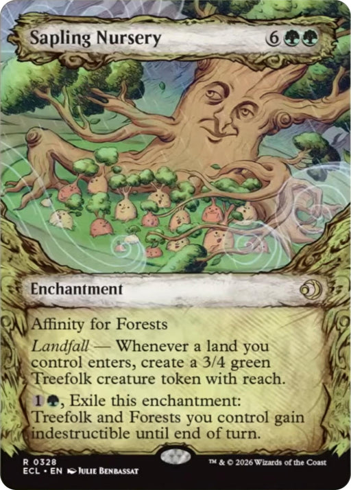 Image for Sapling Nursery (Showcase) (328) (Foil) [Lorwyn Eclipsed] - Magic: The Gathering