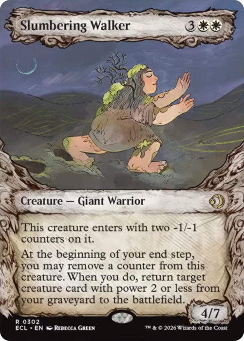 Image for Slumbering Walker (Showcase) (302) [Lorwyn Eclipsed] - Magic: The Gathering