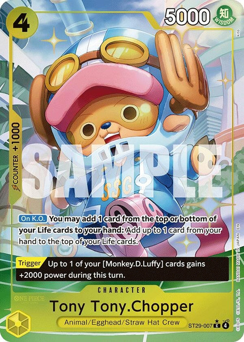 Tony Tony.Chopper (Full Art) (ST29-007) (Foil) [Starter Deck 29: Egghead]