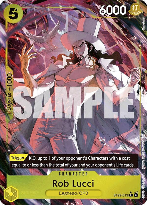 Rob Lucci (Full Art) (ST29-013) (Foil) [Starter Deck 29: Egghead]