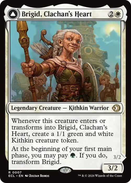 Image for Brigid, Clachan's Heart (7) (Foil) [Lorwyn Eclipsed] - Magic: The Gathering