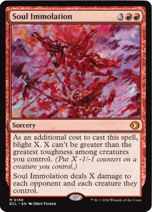 Image for Soul Immolation (156) (Foil) [Lorwyn Eclipsed] - Magic: The Gathering