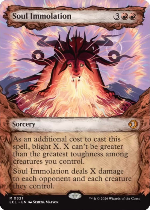 Image for Soul Immolation (Showcase) (321) [Lorwyn Eclipsed] - Magic: The Gathering