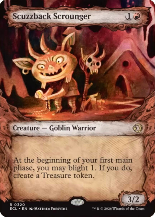 Image for Scuzzback Scrounger (Showcase) (320) (Foil) [Lorwyn Eclipsed] - Magic: The Gathering