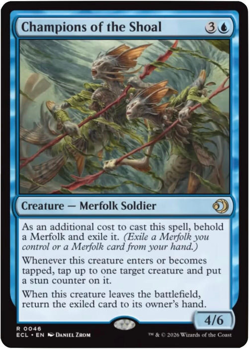 Image for Champions of the Shoal (46) [Lorwyn Eclipsed] - Magic: The Gathering
