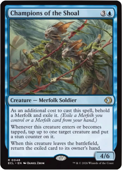 Image for Champions of the Shoal (46) (Foil) [Lorwyn Eclipsed] - Magic: The Gathering