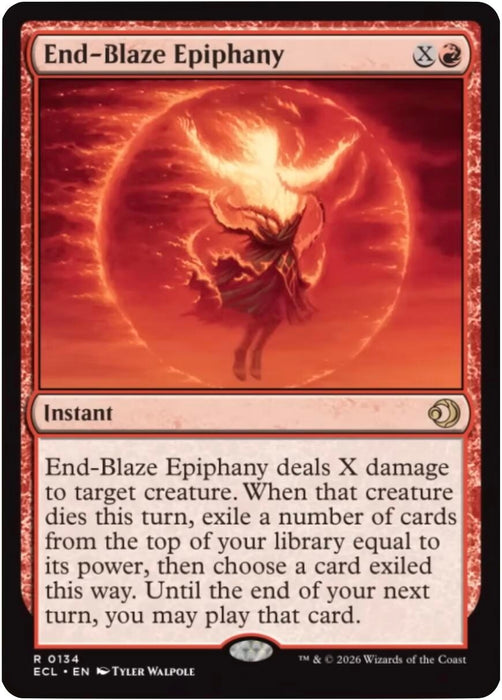 Image for End-Blaze Epiphany (134) [Lorwyn Eclipsed] - Magic: The Gathering