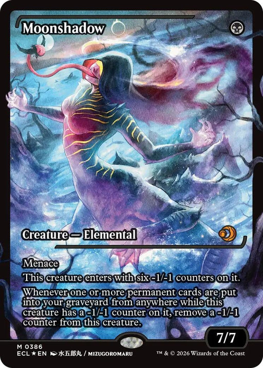 Image for Moonshadow (0386) (Showcase) (386) (Foil) [Lorwyn Eclipsed] - Magic: The Gathering