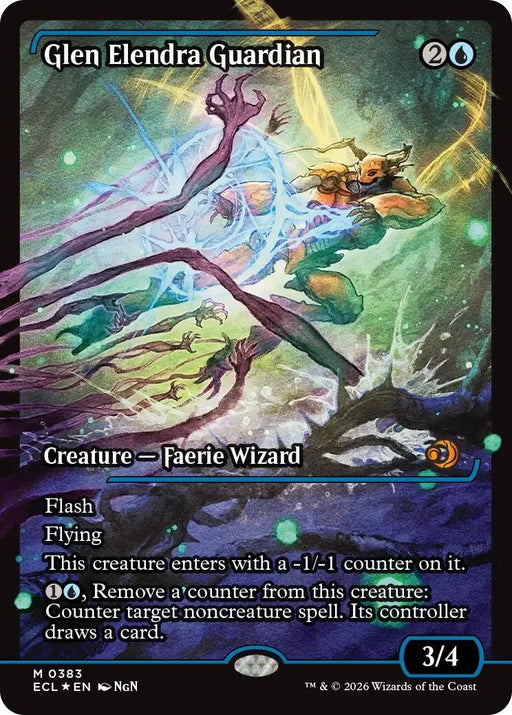 Image for Glen Elendra Guardian (0383) (Showcase) (383) (Foil) [Lorwyn Eclipsed] - Magic: The Gathering