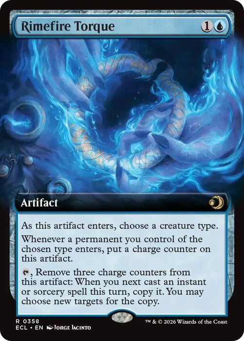 Image for Rimefire Torque (Extended Art) (358) (Foil) [Lorwyn Eclipsed] - Magic: The Gathering