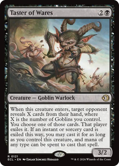 Image for Taster of Wares (121) (Foil) [Lorwyn Eclipsed] - Magic: The Gathering