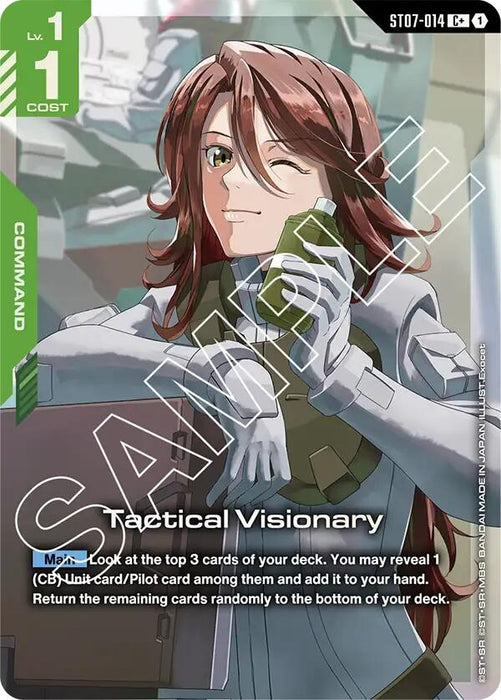 Tactical Visionary (C+) (ST07-014) (Holofoil) [Starter Deck 07: Celestial Drive]