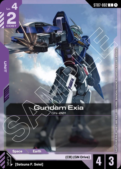 Image for Gundam Exia (ST07 Release Event) (ST07-002) (Holofoil) [Gundam Promotional Cards] - Gundam Card Game
