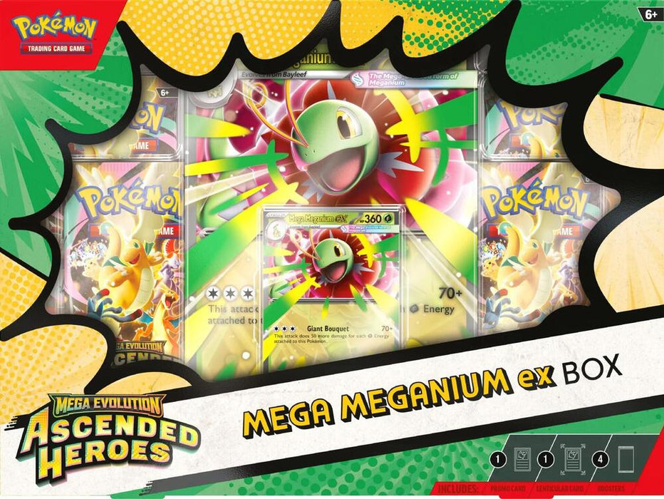 Pokemon - Mega Evolution - Ascended Heroes - Mega Meganium ex Box