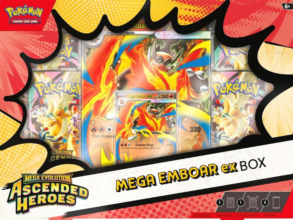 ME2.5 Ascended Heroes - Mega Emboar ex Box