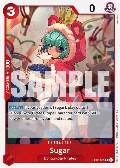 Sugar (EB03-005) (Foil) [Extra Booster: One Piece Heroines Edition]
