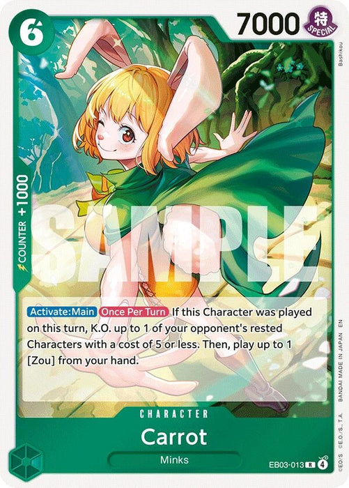 Carrot (EB03-013) (Foil) [Extra Booster: One Piece Heroines Edition]