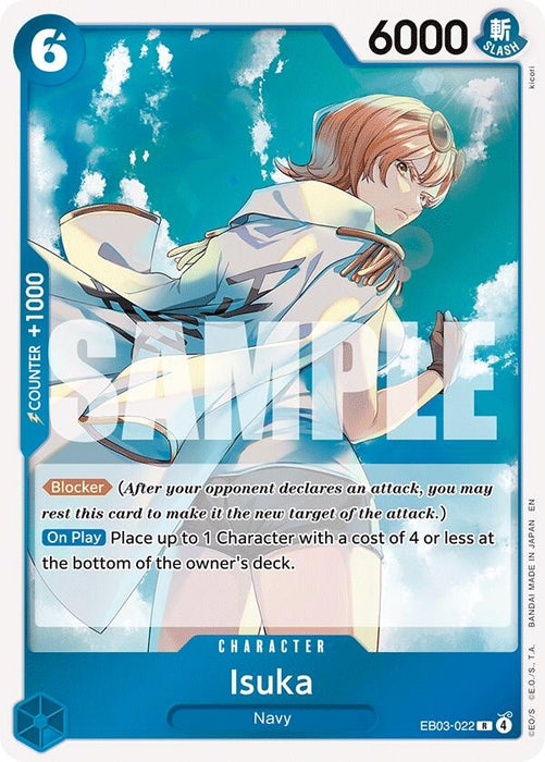 Isuka (EB03-022) (Foil) [Extra Booster: One Piece Heroines Edition]