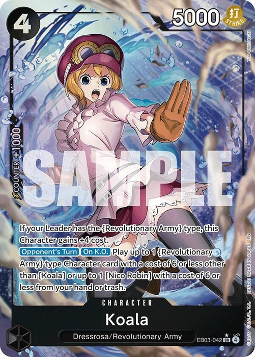 Koala (Alternate Art) (EB03-042) (Foil) [Extra Booster: One Piece Heroines Edition]