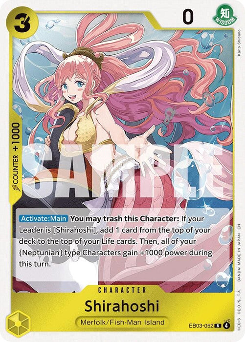 Shirahoshi (EB03-052) (Foil) [Extra Booster: One Piece Heroines Edition]