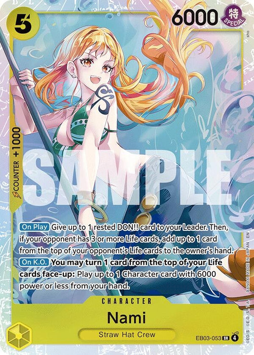 Nami (053) (EB03-053) (Foil) [Extra Booster: One Piece Heroines Edition]