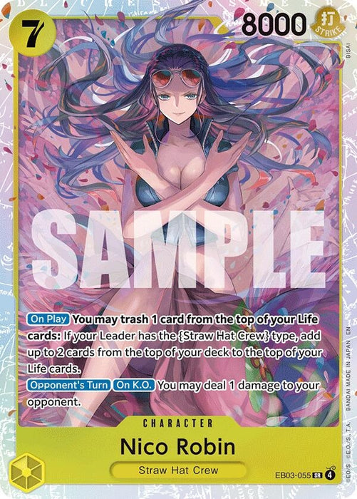Nico Robin (055) (EB03-055) (Foil) [Extra Booster: One Piece Heroines Edition]